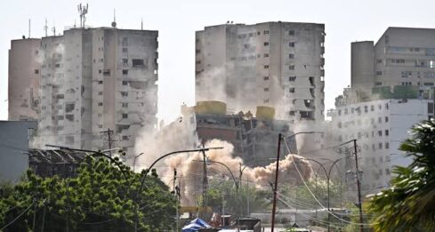 Demolicion en la Guaira