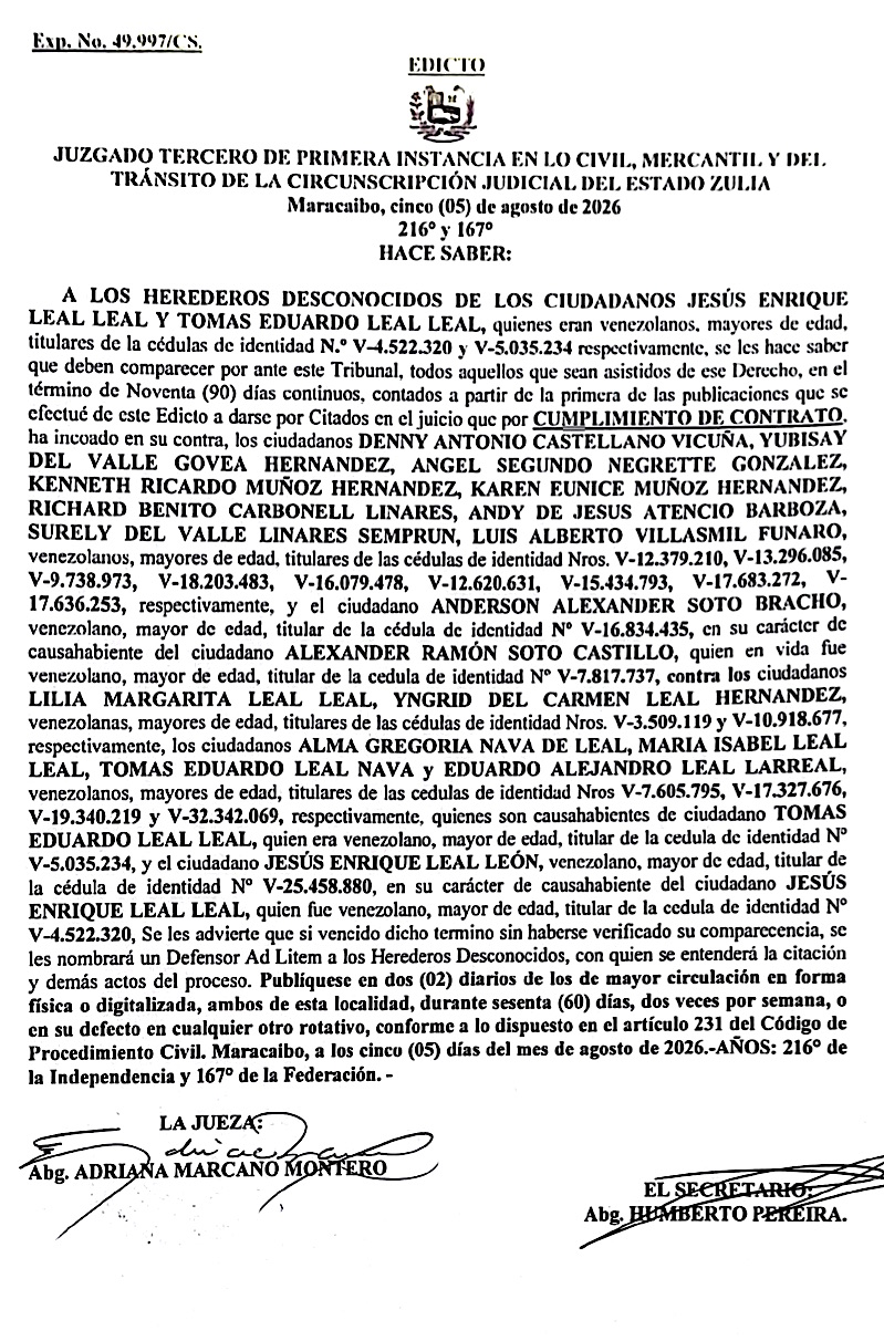 Edicto