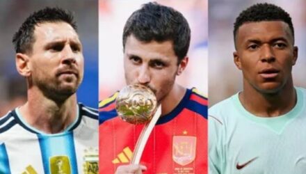 Messi, Mbappé y Rodri en la lista para el Balón de Oro 2 Messi