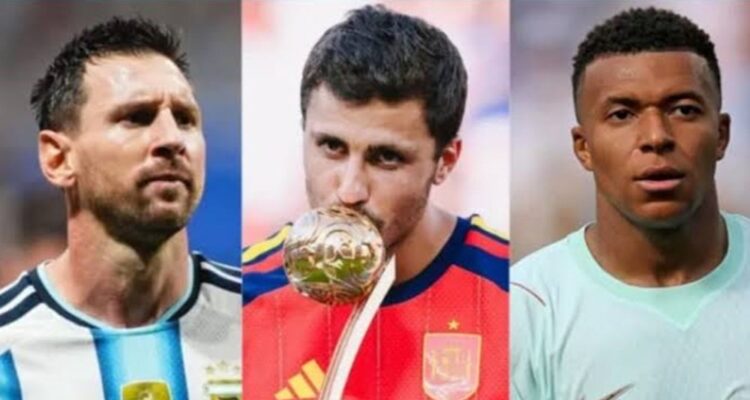 Messi, Mbappé y Rodri en la lista para el Balón de Oro 1 Messi