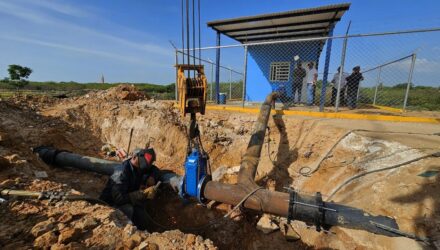 Hidroven (Hidrolago) avanza en la construcción de la estación de bombeo Cacique Nigale en Zulia 2 Bombeo