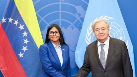 Delcy Rodríguez y secretario general de la ONU conversaron sobre fortalecimiento de la protección social en Venezuela 2 Rodríguez