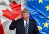 Trump amenazó con «grandes» aranceles a la UE si negocia con Canadá 8 Trump a