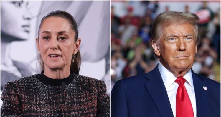 Trump publicó imagen sobre la extensión de EE. UU. y Sheinbaum respondió: «México no es ni será colonia ni protectorado» 1 Trump