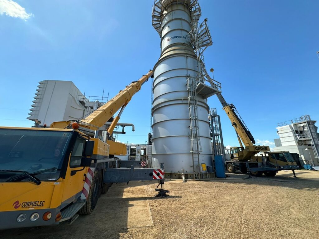 En una semana llega para comenzar a instalar una pieza clave para activar la TZ7 en Termozulia 2 termozulia