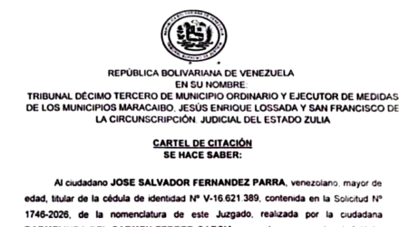 Cartel de Citación a José Salvador Fernández Parra para hacerse presente en el Juicio por Divorcio por Desafecto 2 Captura de pantalla 2026 10 13 a las 4.44.20 p. m
