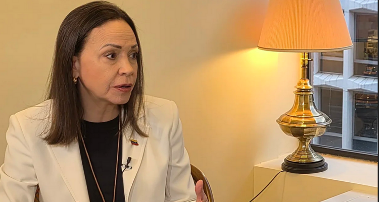 María Machado al fin reconoce que no es querida por EE. UU.: Me excluyeron de las negociaciones (Entrevista del NYT) 1 María Machado
