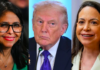 Trump: Serían interesantes unas elecciones entre Delcy Rodríguez y María Machado 5 Delcy Rodríguez, María Machado