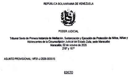 Edicto a todos los que puedan tener interés en juicio por Rectificación de Acta de Nacimiento incoado por Rosa Elvira Ferrebus Ríos y Alvaro Guerrero Tijera 2 Captura de pantalla 2026 10 20 a las 10.50.56