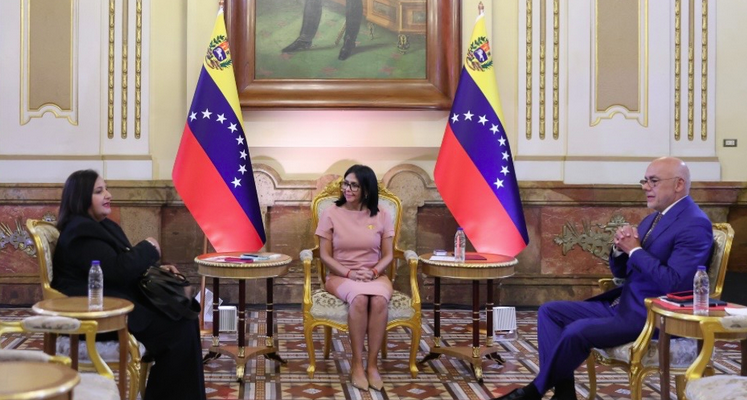 Presidenta Rodríguez recibió a Dinora Figuera y evaluaron los avances en garantías políticas y jurídicas 1 Rodríguez
