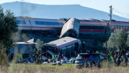 68 fallecidos dejó accidente de trenes en España 2 Trenes