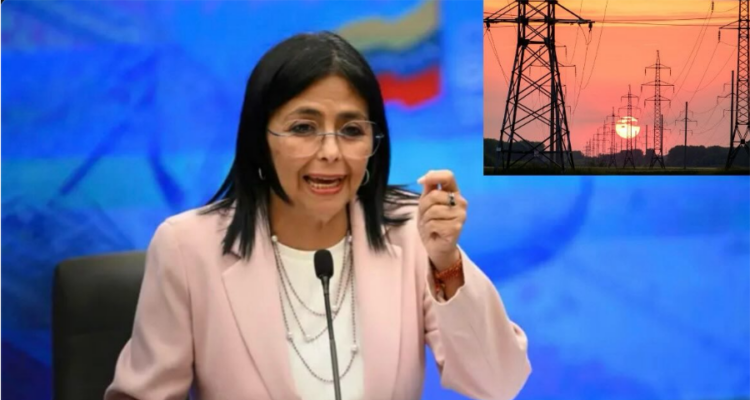 Presidenta Rodríguez aseguró que «pronto habrá un alivio» para la catástrofe eléctrica que vivimos todos los días, varias veces al día 1 Rodríguez