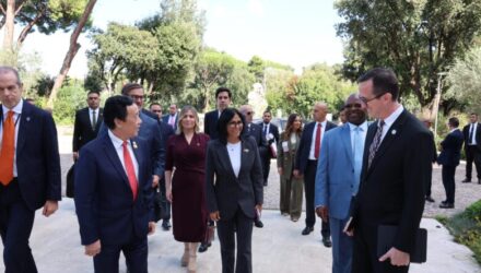 Delcy Rodríguez representó a Venezuela en la incorporación a la FAO 3 Rodríguez