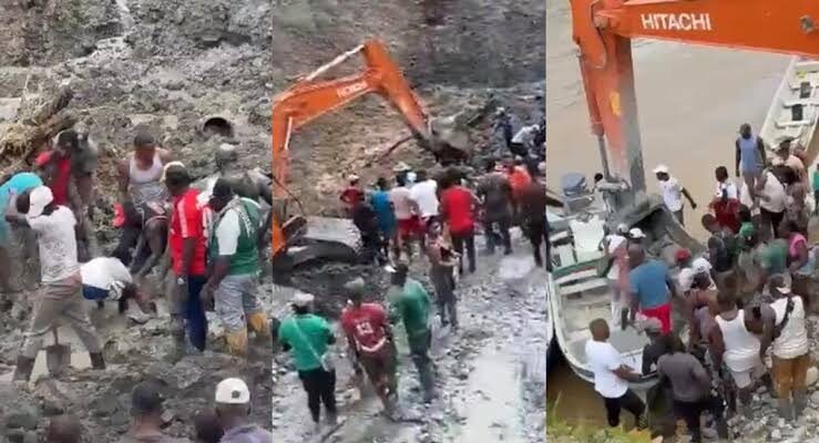 Al menos nueve muertos en deslizamiento de tierra en una mina de oro en Colombia 1 Mina
