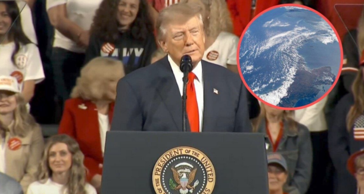 Donald Trump no cesa en sus ocurrencias y ahora sugiere «rebautizar» a un océano con su apellido 1 Trump