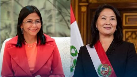 Delcy Rodríguez planteó a Keiko Fujimori establecer mecanismos seguros para el retorno de migrantes 4 Rodríguez