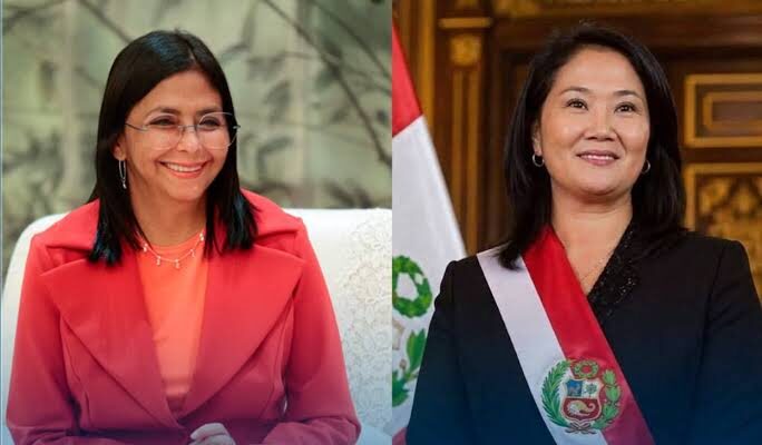 Delcy Rodríguez planteó a Keiko Fujimori establecer mecanismos seguros para el retorno de migrantes 1 Rodríguez