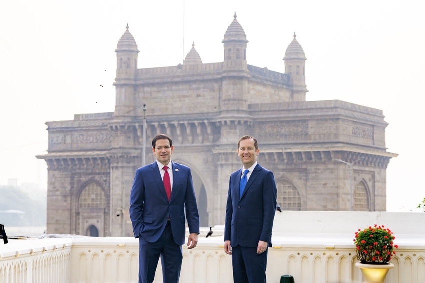 Marco Rubio salió de India tras dejarnos arreglada la cooperación petrolera con Venezuela 2 MarcoRubioVisitaIndia1