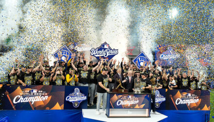 Milwaukee Brewers se llevaron la copa de campeones en la MLB 2 Milwaukee Brewers