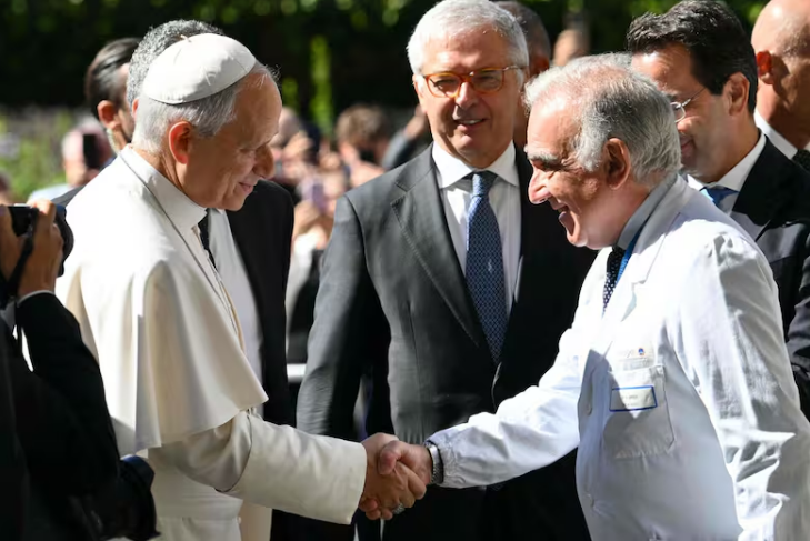 El papa León fue operado con éxito del nódulo pulmonar 2 Papa operacion