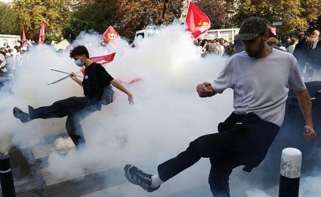 Protestas Francia