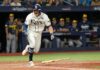 Tampa Bay venció 4-3 en extrainnings a Milwaukee y forzó el quinto juego de la Serie Mundial 5 Tampa