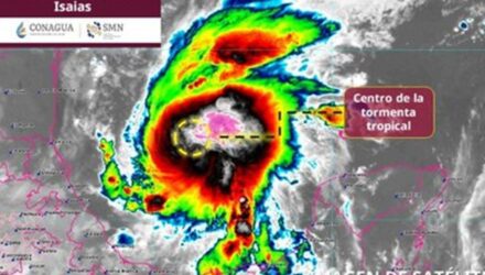 La tormenta tropical Isaias amenaza con lluvias intensas en el sureste de México 2 Isaias