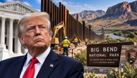 Trump solicitó al Supremo reanudar la construcción del muro fronterizo en Texas 3 Trump
