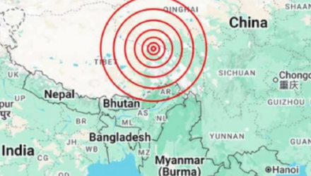 Un terremoto de magnitud 7 sacudió la región del Tíbet en China 2 Terremoto